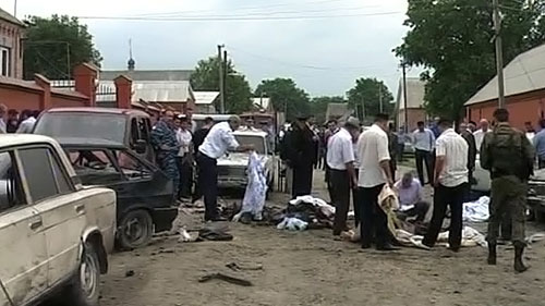 รัสเซียสามารถระบุกตัวผู้ก่อเหตุระเบิดพลีชีพในสาธารณรัฐอินกูเชเตียสังกัดรัสเซีย