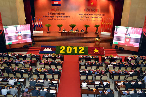 ปิดการประชุมสัมพันธไมตรีรัฐสภาเวียดนาม-กัมพูชา