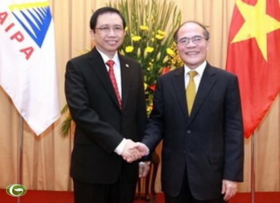 เวียดนาม-อินโดนีเซียมุ่งสู่ความสัมพันธ์หุ้นส่วนยุทธศาสตร์