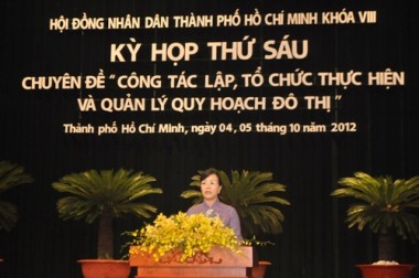 เปิดการประชุมครั้งที่ 6 สภาประชาชนนครโฮจิมินห์สมัยที่ 8