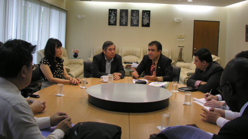 เอกอัครราชทูตเวียดนามประจำไทยพบปะกับนักศึกษาของสถาบันAIT