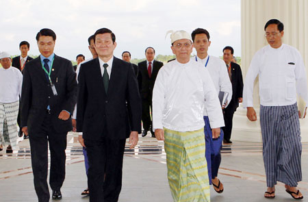 ก้าวพัฒนาใหม่ในความสัมพันธ์ระหว่างเวียดนามกับบรูไนและพม่า