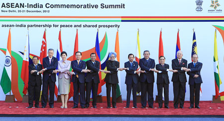 การประชุมสุดยอดอาเซียนอินเดียในโอกาสฉลองครบรอบ๒๐ปีความสัมพันธ์หุ้นส่วนอาเซียนอินเดีย