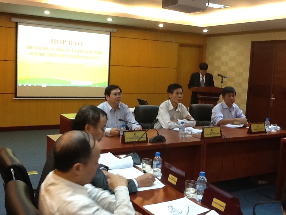 เวียดนามเข้าร่วมการประชุมเกี่ยวกับการเปลี่ยนแปลงของสภาพภูมิอากาศโลก 2013