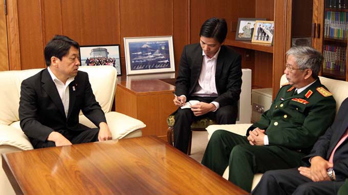 ญี่ปุ่นให้ความสำคัญต่อบทบาทของกองทัพประชาชนเวียดนามในความร่วมมือระดับภูมิภาค