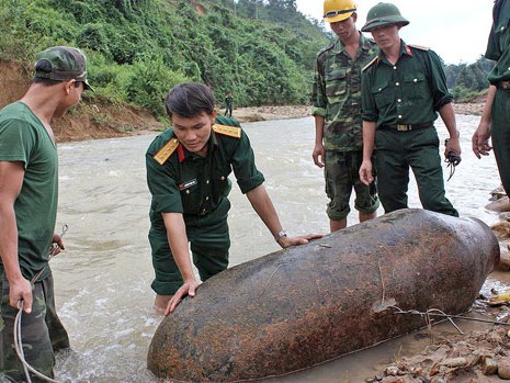 Dù chiến tranh đã đi qua nhưng hậu quả để lại cho đất nước Việt Nam vẫn còn rất nặng nề