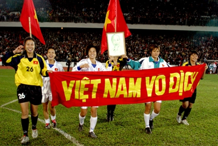 ผมรู้สึกประทับใจในทีมฟุตบอลหญิงเวียตนามที่เก่งมากสามารถเข้าสู่รอบ 4 ทีมสุดท้ายได้