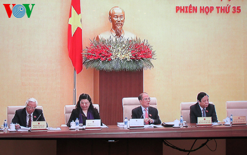 คณะกรรมาธิการแห่งรัฐสภาแสดงความคิดเห็นต่อร่างกฎหมายเลือกตั้งผู้แทนรัฐสภาและสภาประชาชน