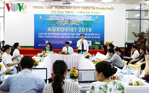สถานประกอบการ 180 แห่งเข้าร่วมงานแสดงสินค้าการเกษตรระหว่างประเทศหรือ AgroViet 2018