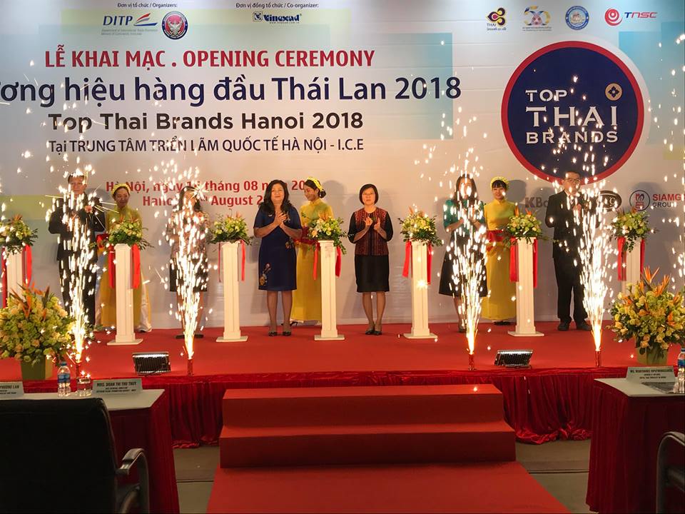งานแสดงสินค้า Top Thai Brands Hanoi 2018