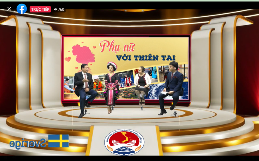 สตรีมีบทบาทสำคัญในการป้องกันและรับมือภัยพิบัติ