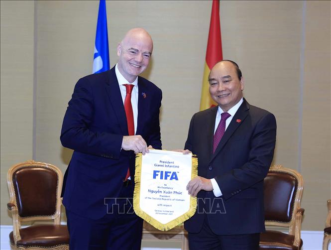 FIFA ร่วมมือและสนับสนุนการพัฒนาฟุตบอลเวียดนามต่อไป