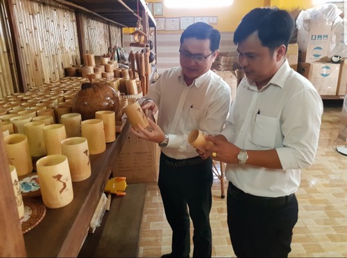 ตำบลฟู้เติน จังหวัดซอกจังอนุรักษ์อาชีพทำเครื่องจักสานควบคู่กับการพัฒนาการท่องเที่ยว