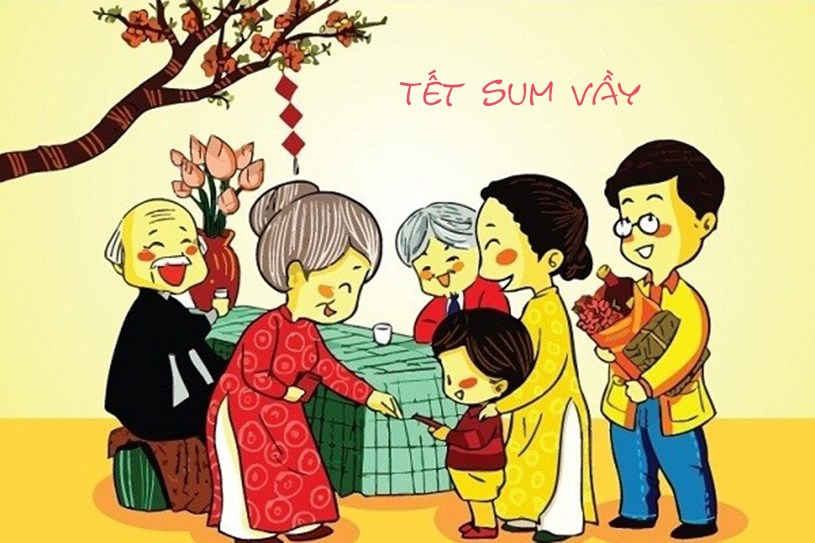 Hari Raya Tet yang Berkumpul