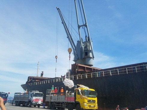 한국 베트남 중부지방 쌀 지원