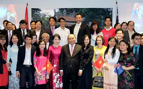 Nguyen Xuan Phuc국무총리 재뉴질랜드 교민 만남