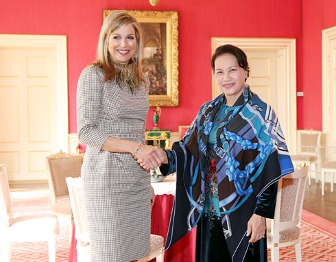 Nguyen Phu Trong총서기장 Francois De Rugy프랑스 국회의장 회견