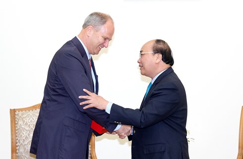 Nguyen Xuan Phuc총리 독일대사 접견