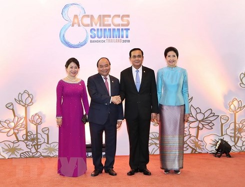 Nguyen Xuan Phuc총리, Prayuth Chan-ocha태국 및 Prayuth Chan-ocha라오스 총리와 회담