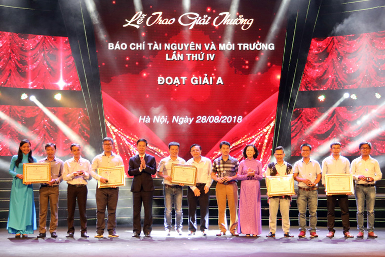 2018년 4차 환경자원 언론상 수여식