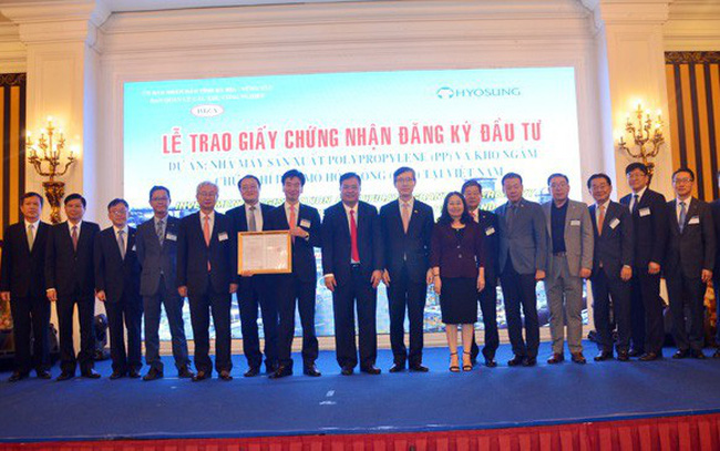 한국, Ba Ria – Vung Tau에 12억달러 사업 투자