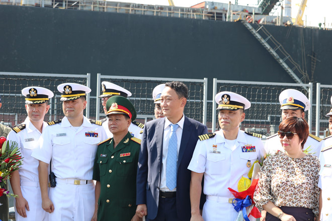 한국해군함, 다낭시 친선 방문