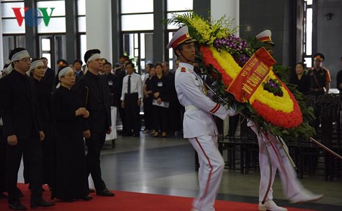 Tran Dai Quang국가주석의 엄숙한 장례식