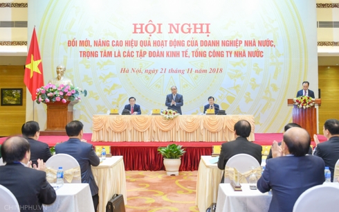 Nguyễn Xuân Phúc (응우옌 쑤언 푹) 국무총리, 국영기업 혁신회의 주재