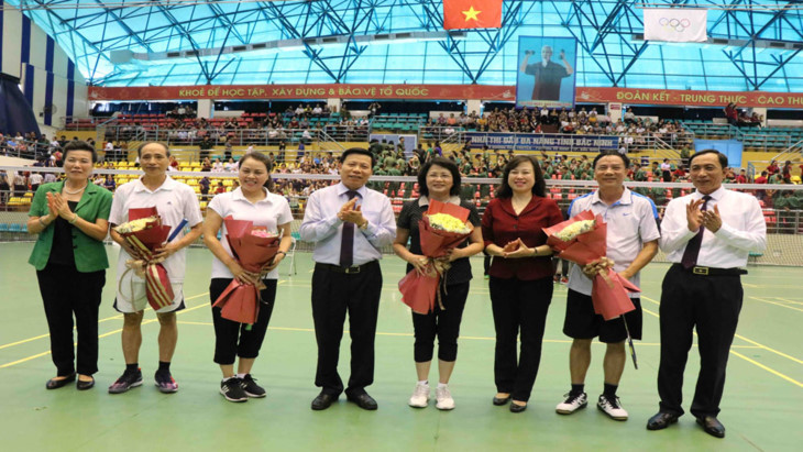 당 티 응옥 틴 (Đặng Thị Ngọc Thịnh) 국가부주석, 2019년 전국 여성 체육 축제 참여