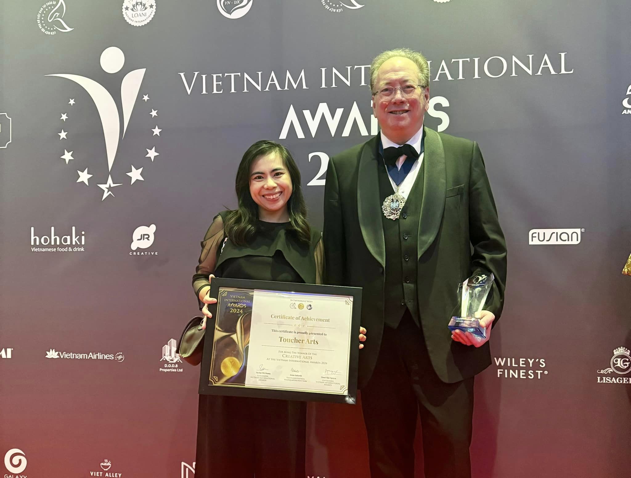 Vietnam International Awards 2024: Le projet Toucher Arts mis à l’honneur