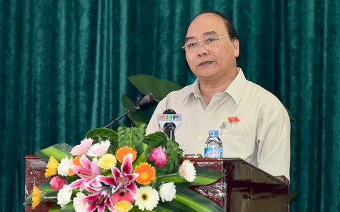 Премьер Вьетнама Нгуен Суан Фук встретился с избирателями Хайфона