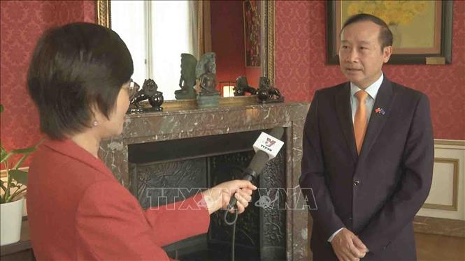 Празднование Дня революционной прессы Вьетнама в Бельгии