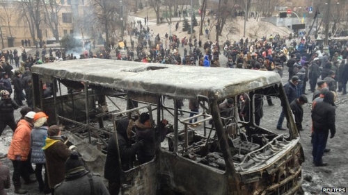 Россия: ситуация на Украине выходит из-под контроля