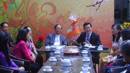 Президент Вьетнама поздравил жителей г.Хошимина с Тэтом