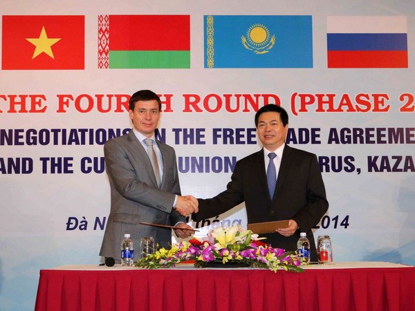 4-й раунд переговоров по соглашению о свободной торговле между Вьетнамом и Таможенным союзом