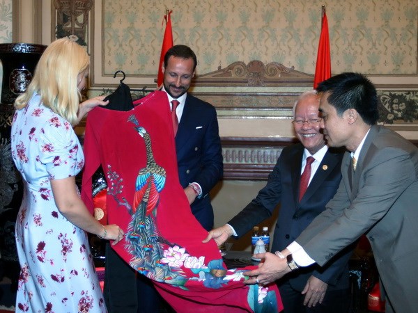 Кронпринц Королевства Норвегия посетил город Хошимин