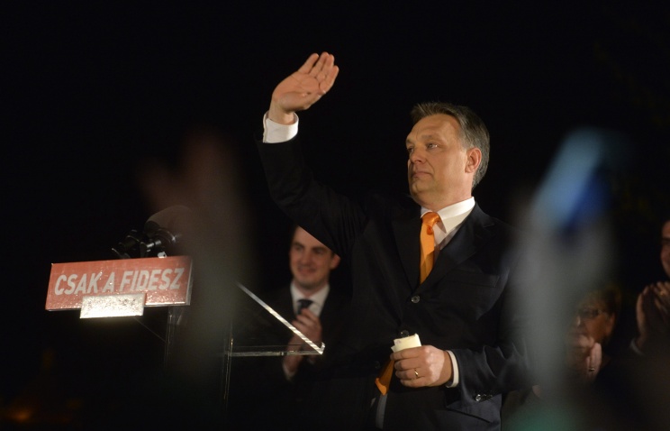 Партия премьер-министра Венгрии одержала победу на всеобщих выборах