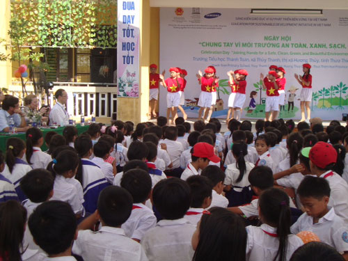 Праздник во имя зелёной, чистой и красивой окружающей среды