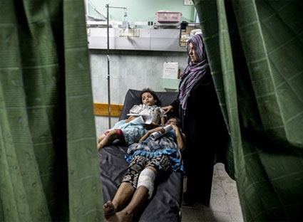 Реакция мирового сообщества на ракетный обстрел Израилем школы в секторе Газа