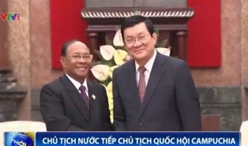 Вьетнамские руководители приняли спикера камбоджийского парламента Хенг Самрина