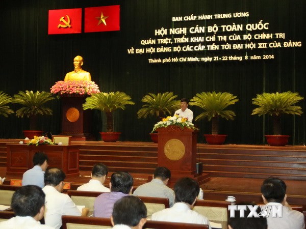 В г.Хошимине готовятся к конференциям парторганизаций разных уровней и 12-му съезду КПВ