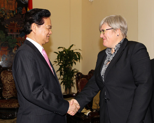 Премьер-министр СРВ Нгуен Тан Зунг принял вице-президента Всемирного банка