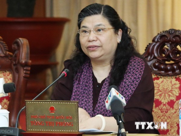 Зампредседателя НC СРВ Тонг Тхи Фонг встретилась с председателем Совета Федерации РФ