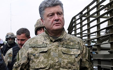 Президент Украины обязался реализовать мирный план на востоке страны