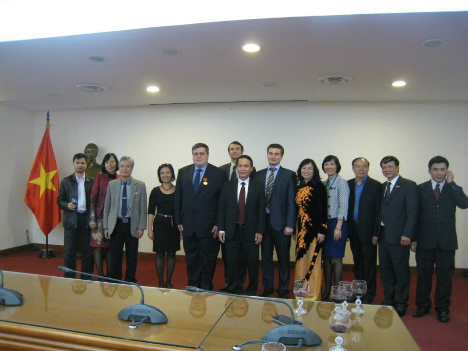 Корреспондент ТАСС во Вьетнаме награжден вьетнамской медалью Дружбы