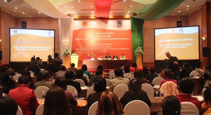 Во Вьетнаме стартовала кампания «Действуй для ликвидации насилия над женщинами и девочками»