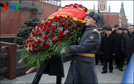 Деятельность генсекретаря ЦК Компартии Вьетнама Нгуен Фу Чонга в России