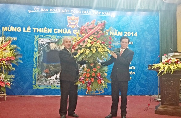 В Ханое прошла встреча в связи с наступающим Рождеством