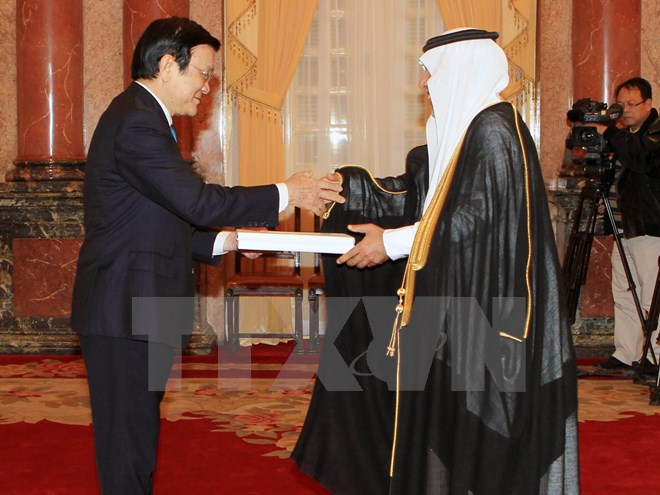 Президент СРВ Чыонг Тан Шанг принял послов Бангладеш, Греции и Саудовской Аравии