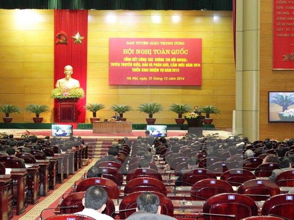 В Ханое подведены итоги работы по внешнеполитическому информированию в 2014 году